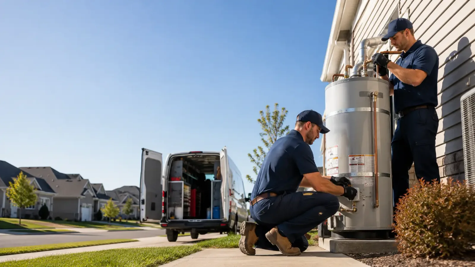Water Heater Installation in Montevideo, MN